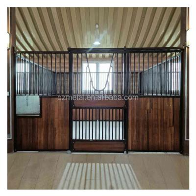 China Comfortable Hot Selling Horse Prefab Barn Shelter Horse Bamboo Waterproof Pier Stable for sale