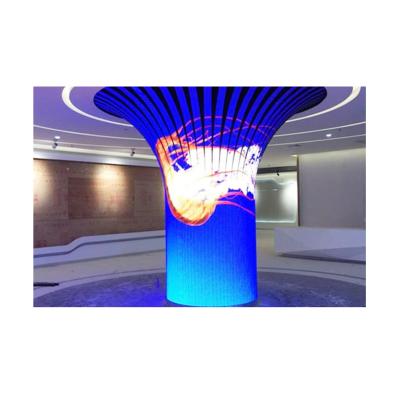 China P3 Indoor Flexible Led Display Indoor Slim Flexible Led Display Led Display Transparent Flexible Led Display for sale