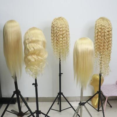 China Hd Blonde Lace Front Wig Lace Front Human Hair Wig 613 Full Lace Wig 150% 180% Density Deep Transparent Virgin Hair Straight/Body/Deep Wave 13x4 Wave 613 for sale