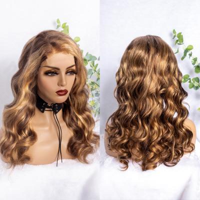 China All Textures Can Be Customized Lace Frontal Wig 13x6 HD Front Wigs Highlight Color Hair Wholesale Cheap Brazilian Human Hair Lace Front Wig For Black Women for sale