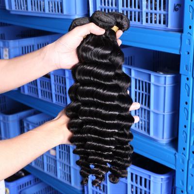 China Wholesale LOOSE DEEP WAVE Deep Virgin Hair 100% Weaves Malaysian Hot Sale Cuticle Aligned Human Hair Extensions Unprocessed for sale