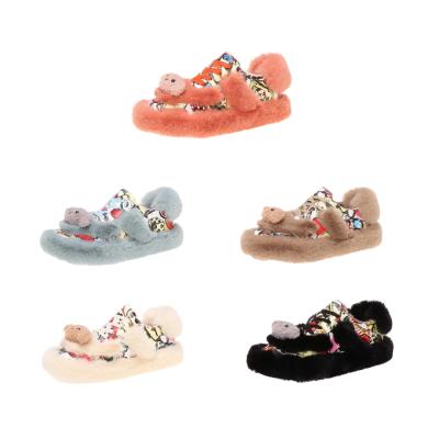 China CUSHIONING hot sale plush women's hot sale plush hot sale women's comfort fashion girl's school casual shoes graffiti dog cartoon sneakers for sale