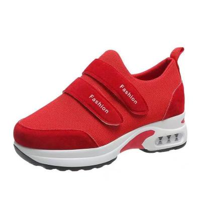 China CUSHIONING Women's Air Running Sporty Fashion Fly Knit Comfortable Sports Sneakers Shoes Air Cushion Gym For Tennis Walking Jogging for sale