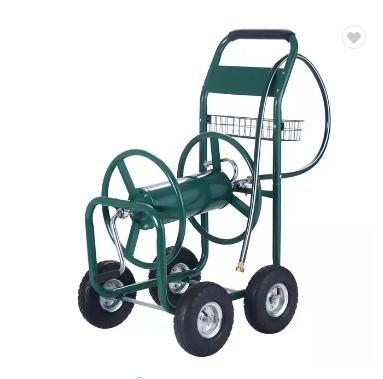 China Outdoor Handy Foldable Pull Wheeled Frame Camping Garden Flower Water Wagon Hose Cart Trolley for Tools for sale