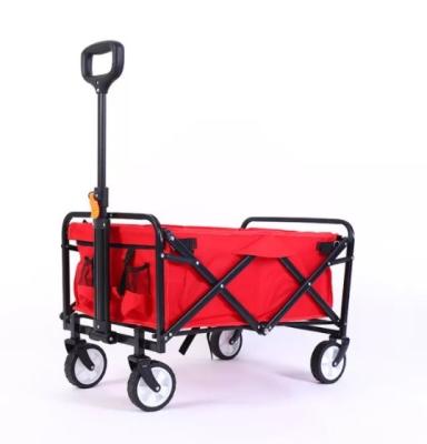 Chine Chariot de plage pliable portable à quatre roues pour le camping à vendre