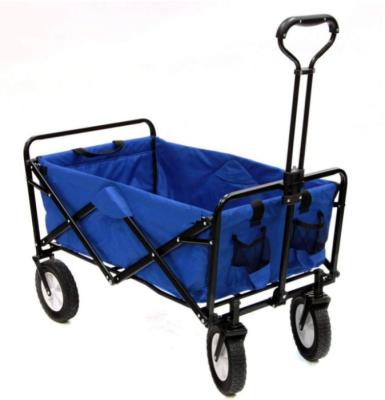 China Collapsible Wagon Utility Cart Portable Heavy Duty and 300LBS Capacity for Outdoor Camping for sale