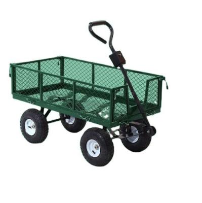 China 17 KGS capaciteit zware wagen met 4 wielen en een gaasstructuur Te koop