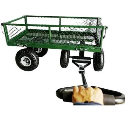 China Iron Handle Garden Wagon Cart Collapsible Utility Wagon For Tools And Shopping for sale