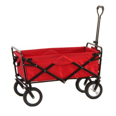 China Stainless Steel Beach Wagon Heavy Duty Mover Trolley for Outdoor Camping Supplies for sale