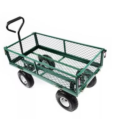 China 006 Outdoor Four-Wheel Garden Wagon Cart For Lawn Tools  86*46*85 for sale