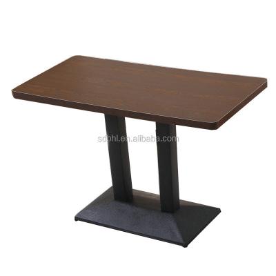 China Mail Packing Metal Furniture Convertible Dinning Table for Home in Fast Food Restaurant for sale