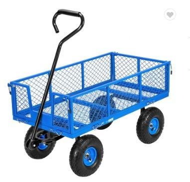 China High Versatility Garden Wagon Cart Multi Functional Heavy Duty Yard Cart Te koop