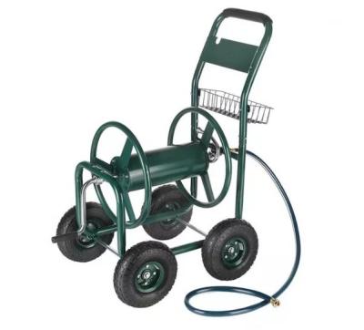 China Customized Wheeled Garden Hose Cart The Ultimate Solution for Watering and Planting for sale