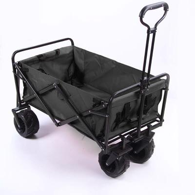 China 86*46*85 Dimension Outdoor Garden Utility Wagon Shopping Hand Truck with Iron Material for sale