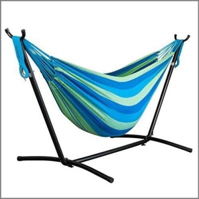 China Convenient Easy Collapsible Outdoor Camping Hammock with Stand for sale