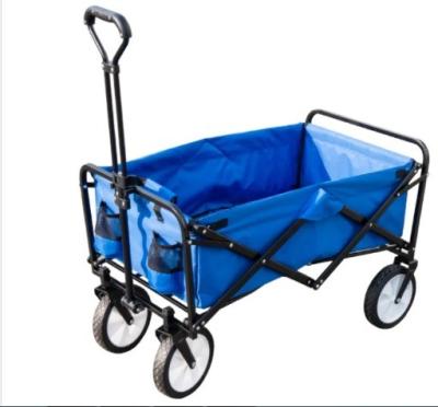 China Heavy Duty Mover Trolley Outdoor Collapsible Folding Utility Wagon Cart with Four-wheel for sale