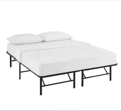 China Mail Packing Metal Platform Cal King Bed Frame for Queen Size Comfort for sale