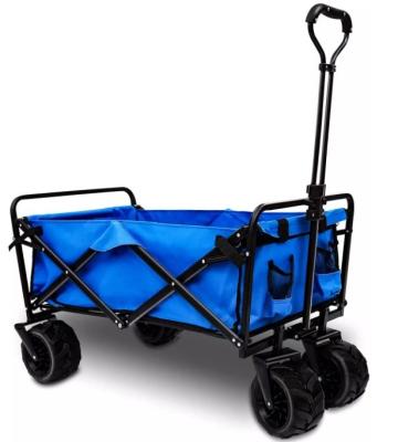 China Heavy Duty Garden Pull Wagon Collapsible High Strength Customizable for sale