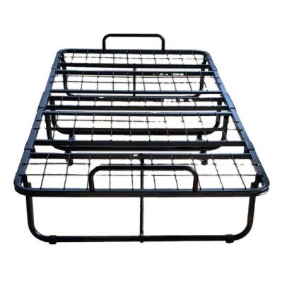 China Foldable Black Cast Steel Iron Bed Parts for Outdoor Adjustable Bed in Different Sizes for sale