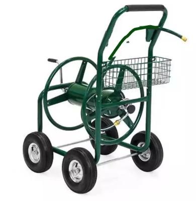 China Tools Wheeled Garden Lawn Water Planting Hose Reel Cart Perfect for Your Garden Needs for sale