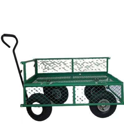 China Convenient Portable Steel Beach Trolley for Carrying Tools and Groceries Qingdao Port for sale