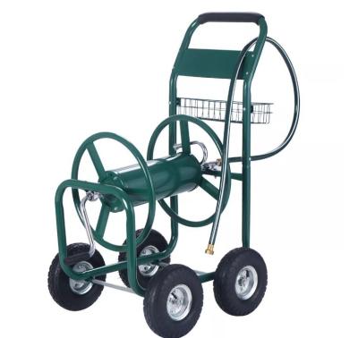 China Space-Saving Advantage Heavy Duty Water Hose Reel Cart for Garden Plant Watering for sale