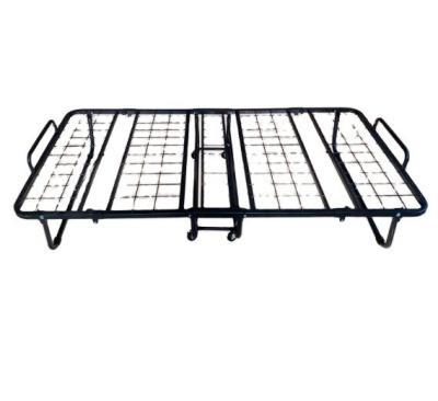 China Modern Design Foldable Metal Iron Bed for Home Furniture at and Design Style for sale