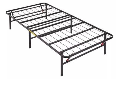 China Y Embalaje de correo Metal plegable cama única Diseño moderno para un montaje y almacenamiento fáciles en venta