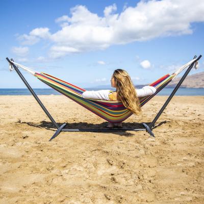 China Outdoor Furniture Hammock with Stand Supported by Hang Stander at Qingdao Port for sale