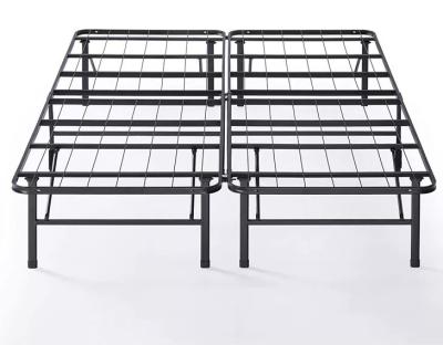 China Easy Assembly Modern California King Black Bed Frame Queen Foundation with Mail Packing for sale