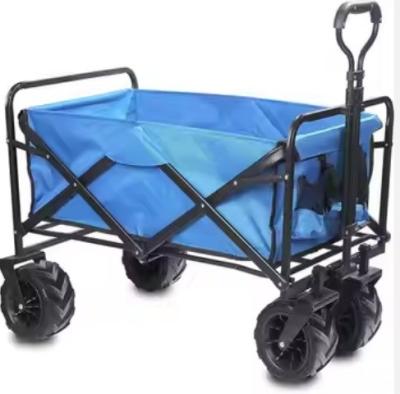 China Collapsible Folding Beach Wagon for Outdoor Garden and Portable Camping Cart Trail for sale