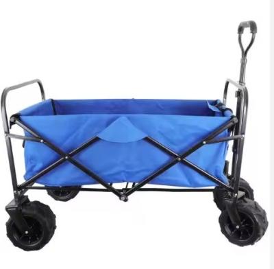 China 260KGS Capacity Foldable Wagon for Outdoor Activities Wide Wheels and Collapsible for sale