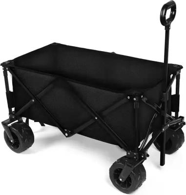 China Stalen plastic vierzijdig outdoor wagon cart aanpasbaar opvouwbaar wagon cart Te koop