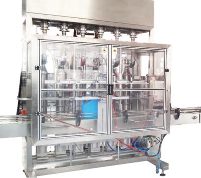 China Factory YMF6 Automatic Honey 100-1000ml Paste Bottle Glass Plastic Jar Liquid Filling Machine for sale