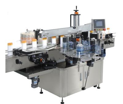 China YM620 Beverage Deodorizer Automatic Shampoo Front Back Side Labeler Double Deodorizer Labeling Machine For Bottle for sale