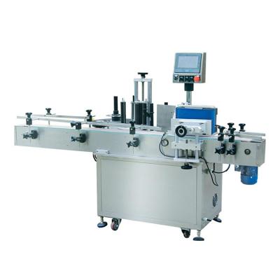 China YM510 automatic high quality beverage PET round labeling machine mini plastic bottle label applicator for sale