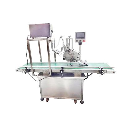 China High Quality Food Cans Printed Machine Nail Polish Bottle Plastic Sticker Labeling Machines For Beverage Industries for sale