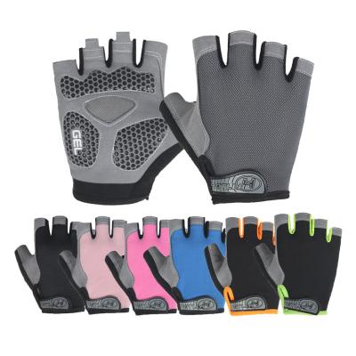 China Cycling Gloves Anti Kick Half Finger Shockproof Anti Skid Breathable Cycling Gloves For Men And Women Driven Gloves ANTI-SLIP for sale