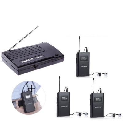 China Headset Microphone Takstar WPM-200 Monitor System UHF Wireless Transmitter With Bodypacks In Ear Monitor Stage Monitor Headset for sale