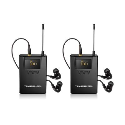 China Headset Microphone 2pcs Bodypack Receiver For Takstar WPM-300 In-Ear Monitor System Wireless UHF Stage Monitoring 520-600MHz for sale