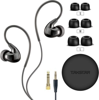 China Breathable Takstar TS-2260 Wired Dynamic Earbuds In-Ear Monitoring Headphones Audio Recording Headphones for sale