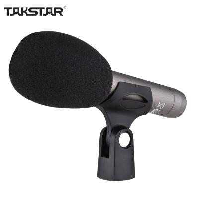 China TAKSTAR CM-60 XLR Condenser Microphone Professional Broadcasting Desktop Cardioid Stage MIC 48V Phantom Power Supply Studio Recording for sale