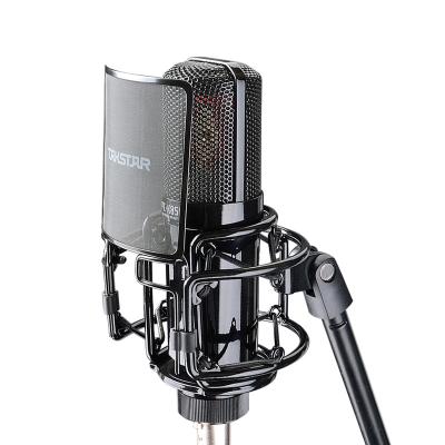 China Takstar PC-K850 XLR Desktop Condenser Microphone with 34mm Large Diaphragm, Takstar Cardioid Studio MIC for Recording Podcasting Stream for sale