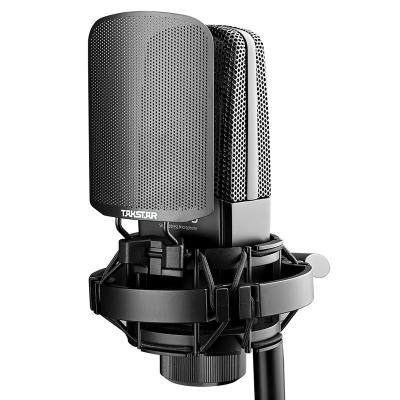 China Takstar TAK35 Recording Microphone Desktop Condenser Microphone with Shock Mount and Noise Filter for Voice Recording, Streaming Podcasting for sale