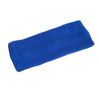 China New Fashion Accessories Cotton Material Popular Fuzzy Adult Wave Sports Logo Soft Cooling Headband for sale