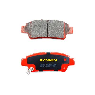 China Wholesale Semi-Metallic Car Brake System D995 Car Auto Brake Pad For Toyota Sienna for sale