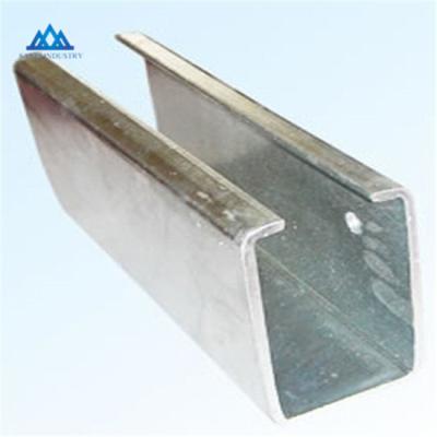 China Factory made shape section steel construction construction strut channel perforated steel c beam for sale