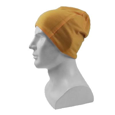 China breathable & Waterproof OEM Service Custom Design Cheap Winter Warm Merino Wool Double Layer Beanie Hats for sale