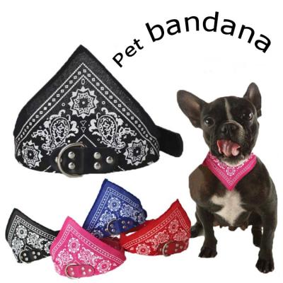 China Polyester Dog Bandana Application Dog Scarf Collar & Stored & Eco-Friendly Feature Beautiful for sale