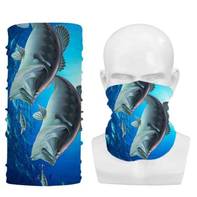 China Headwear Soft High Quality Popular Custom Multifunctional Sun Wind Face Fishing Bandana for sale